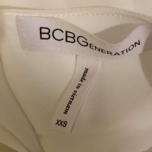 Bcbgeneration White Mini Dress in XXS Host Pick - Picture 11 of 11